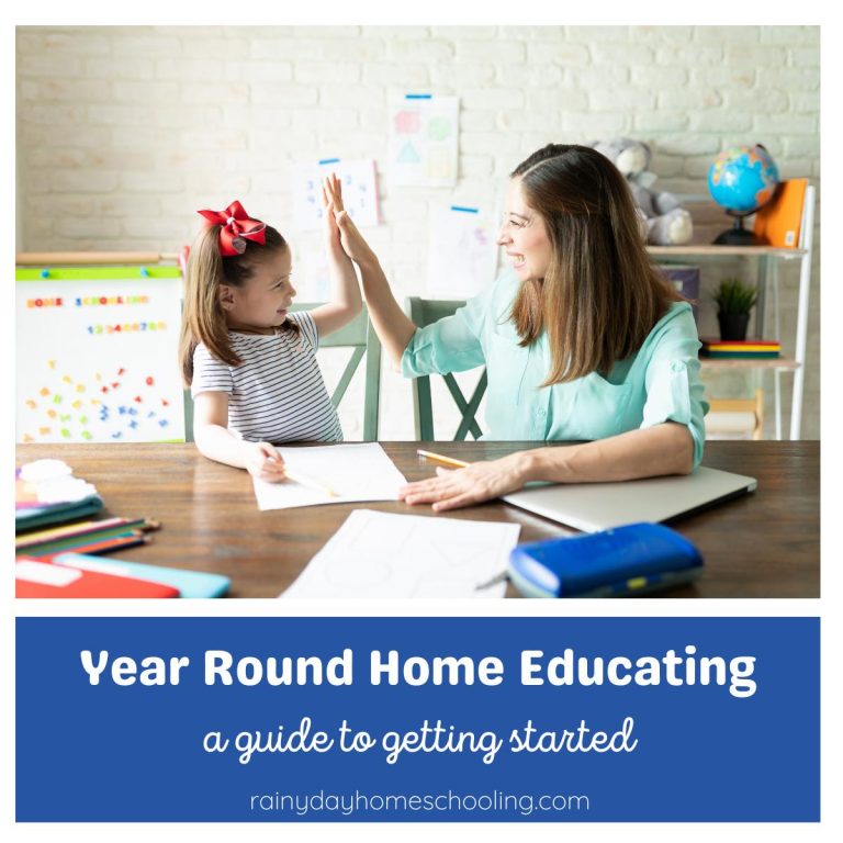 Implementing Year-Round Homeschooling: Tips for Success