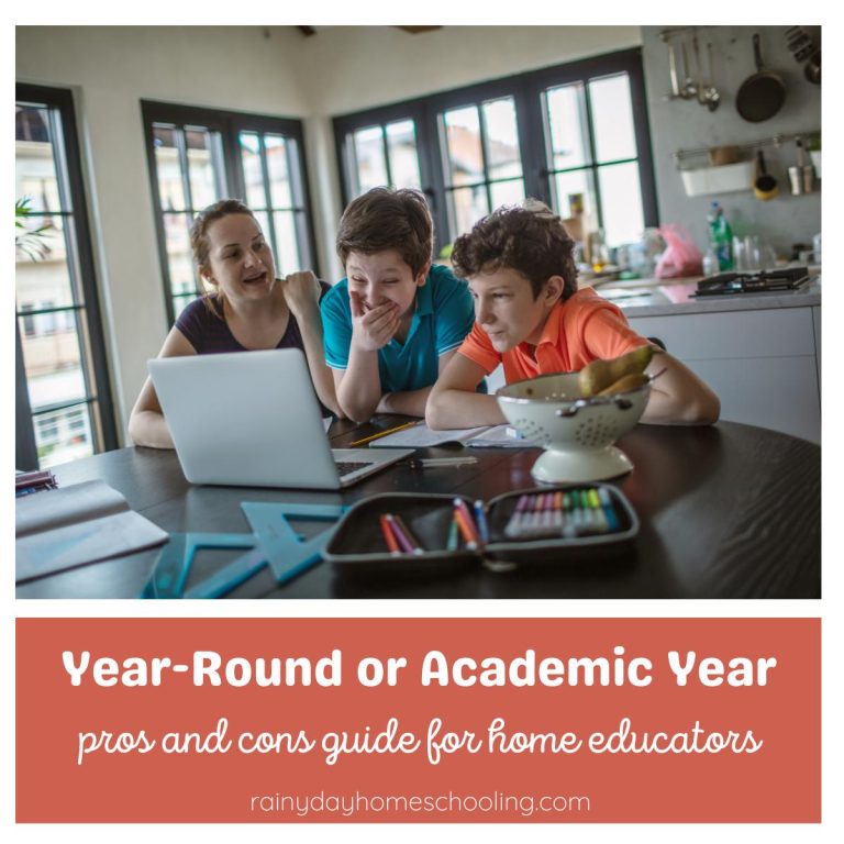 Year-Round Homeschooling vs. Traditional Semester Homeschooling: Choosing the Right Approach for Your Family